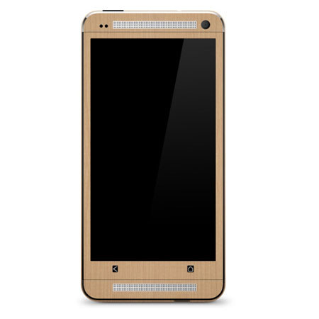 SlickWraps Wood Skin for HTC One, Maple