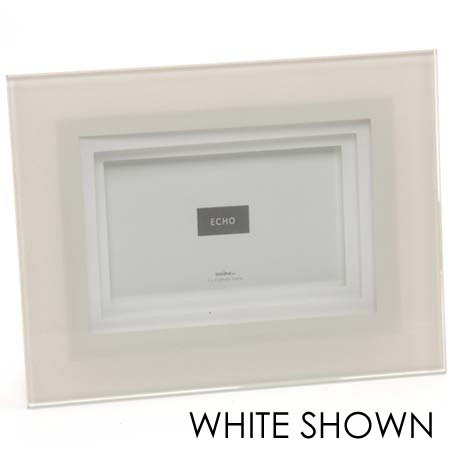 Swing Echo Wood Frame with 2 Floating Mats, 4x6in Photo