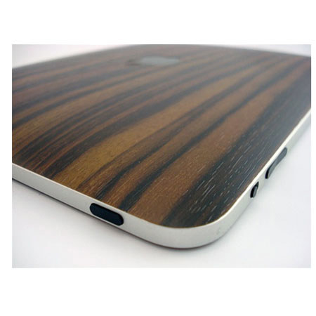 SlickWraps Wood Full Body Wrap for iPad 3 & 4, Ebony