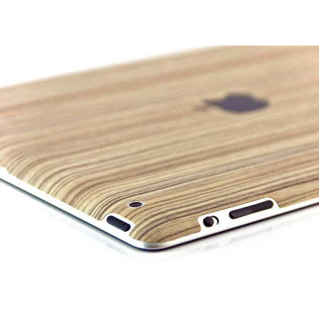 SlickWraps Wood Full Body Wrap for iPad 3 & 4, Zebra