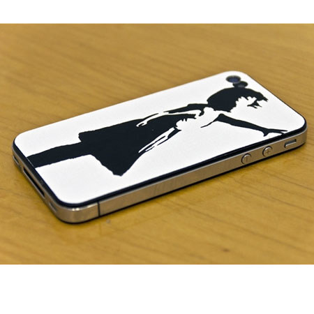 SlickWraps Blank Canvas Backs for iPhone 4/4S, 3 Set