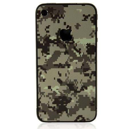 SlickWraps Camo Series Wrap for iPhone 4/4S, Desert