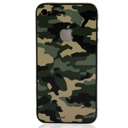 SlickWraps Camo Series Wrap for iPhone 4/4S, Jungle