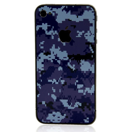 SlickWraps Camo Series Wrap for iPhone 4/4S, Ocean
