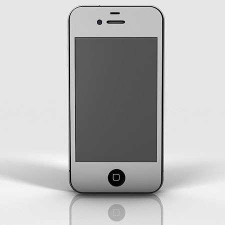 Slickwraps Color Collection Full Body Wrap for iPhone 4/4s, White