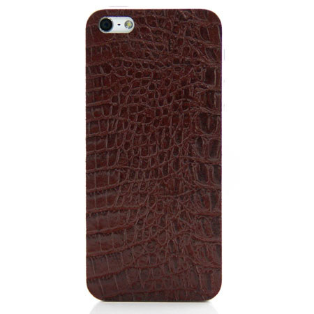 SlickWraps Alligator Leather Wrap for iPhone 5