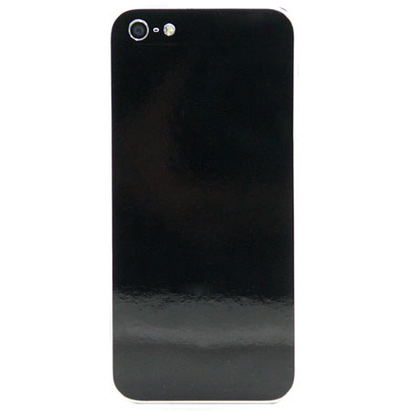 SlickWraps Color Wrap for iPhone 5, Black