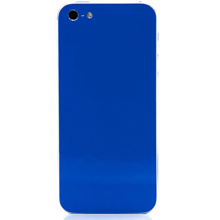 SlickWraps Color Wrap for iPhone 5, Blue
