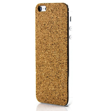 SlickWraps Wood Series Wrap for iPhone 5, Cork Board