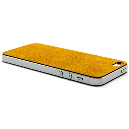 SlickWraps Gamuza Ultrasuede Wrap for iPhone 5, Tan
