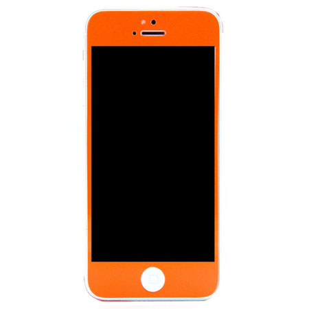 SlickWraps Color Wrap for iPhone 5, Orange