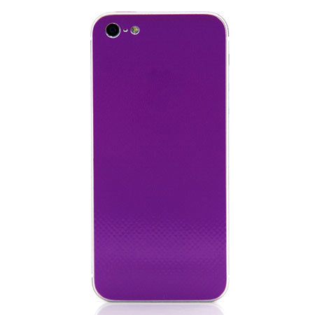 SlickWraps Color Wrap for iPhone 5, Purple