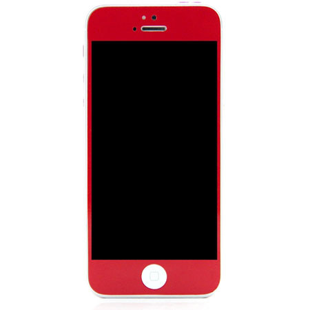SlickWraps Color Wrap for iPhone 5, Red