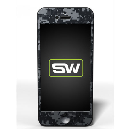 SlickWraps Camo Series Protective Film for iPhone 5, Urban Camo