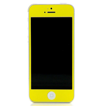 SlickWraps Color Wrap for iPhone 5, Yellow