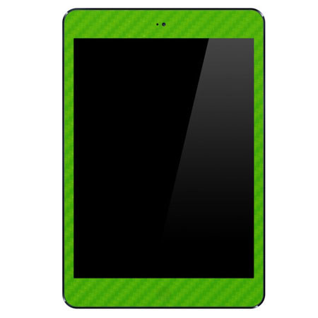 SlickWraps Carbon Fiber Wrap for iPad Mini, Green