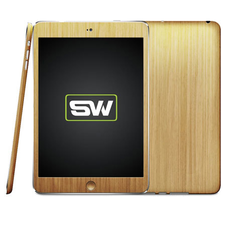 SlickWraps Wood Wrap for iPad Mini, Maple