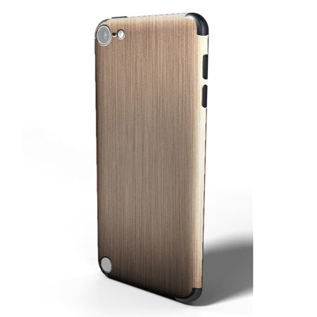 SlickWraps Metal Brushed Wrap for iPod Touch 5, Copper