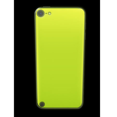 SlickWraps Vivid Glow Wrap for iPod Touch 5, Yellow