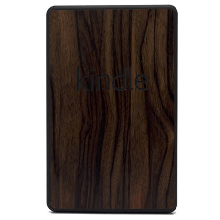 Slickwraps Ebony Wood for Kindle Fire