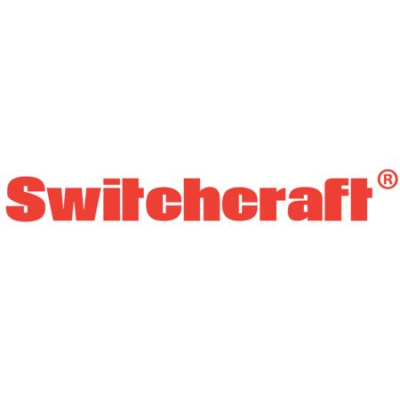Switchcraft 1/4" Longframe 110 Ohm Molded Audio Patchcord, 5' Length, Black