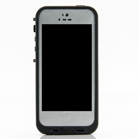 SlickWraps LifeProof Fre Wrap for iPhone 5, Brushed Steel