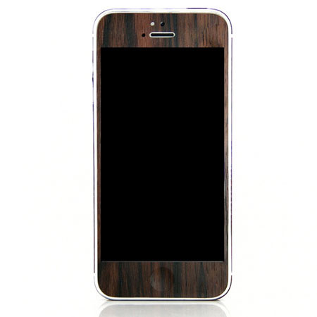 SlickWraps LifeProof Fre Wood Wrap for iPhone 5, Ebony