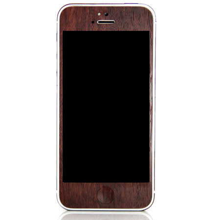 SlickWraps Wood LifeProof Fre Wrap for iPhone 5, Mahogany