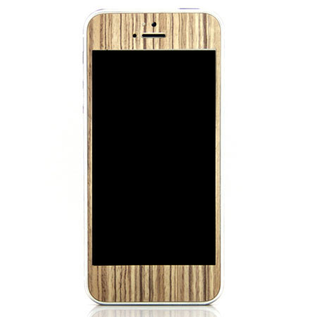 SlickWraps Wood LifeProof Fre Wrap for iPhone 5, Zebra