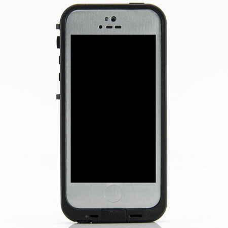SlickWraps LifeProof Metal Wrap for iPhone 4/4S, Brushed Steel