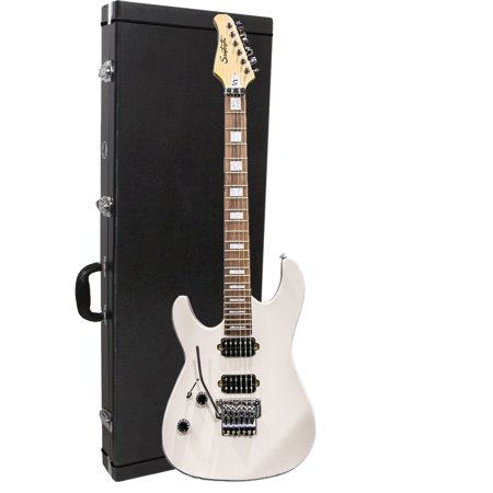 Sawtooth Americana 24 Series ST-M24 Left-Handed Electric Guitar, Satin White