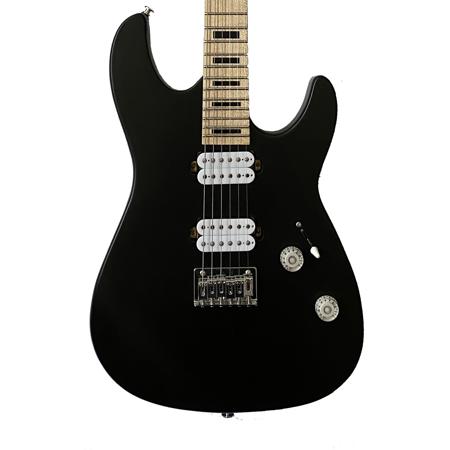 Sawtooth ST-M24 Electric Guitar, Maple Fretboard, Satin Black