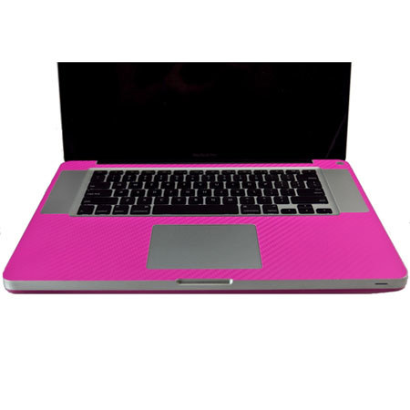 SlickWraps Carbon Fiber Wrap for MacBook Air 11.6", Pink
