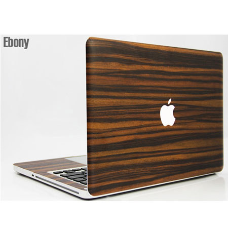 Slickwraps Ebony Wood for MacBook Pro 15.4"