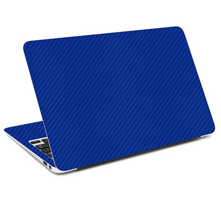 SlickWraps Carbon Fiber Wrap for MacBook Retina 13", Blue