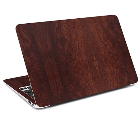 SlickWraps Wood Wraps for MacBook Retina 13'', Mahogany