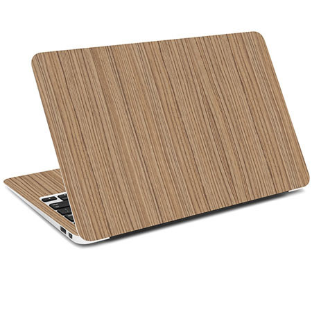 SlickWraps Wood Wrap for MacBook Retina 13", Zebra