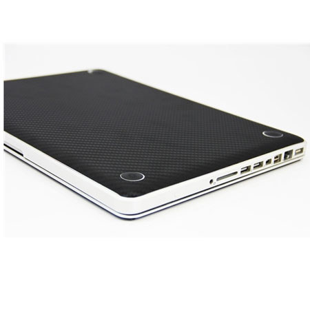 SlickWraps Carbon Fiber Wrap for MacBook Retina 15", Black
