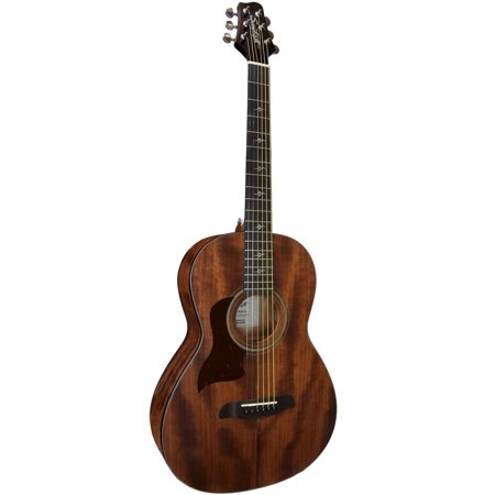 Sawtooth Mahogany Series Left Handed Parlor Acoustic Electric Guitar ST MH AEP LH