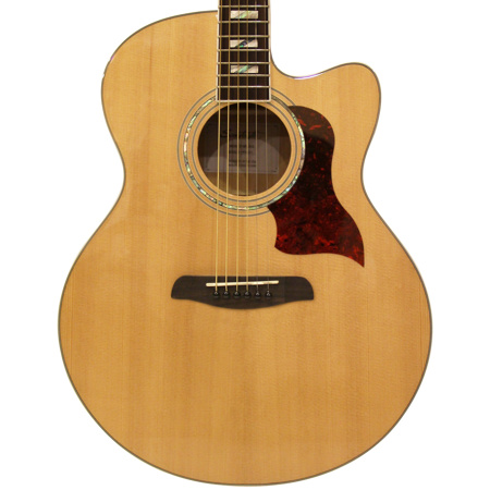 Sawtooth Maple Jumbo Cutaway Acoustic Electric Guitar w/Flame Maple Back & Sides