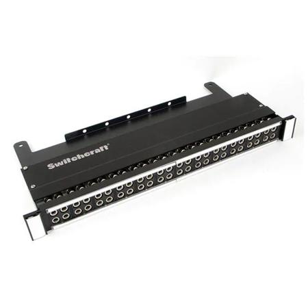 Switchcraft 2x26 Point 1/4" Long Frame Audio with Solder Lug, Normals Strapped