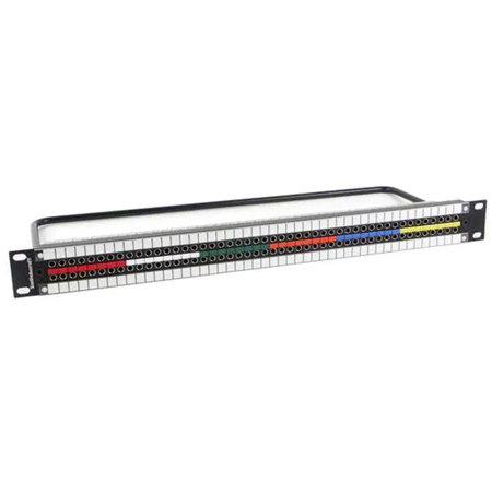 Switchcraft MMVP Video Patchbay, 1 Rack Unit, 2x48, Non-Normalled, Non-Terminated