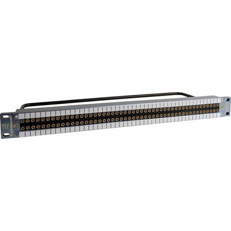 Switchcraft 1RU 2x48 Micro Size UHD Video Patchbay, Non-Normalled/Non-Terminated