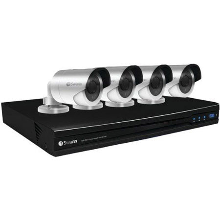 Swann NVR4-7200 4 Channel NVR with Smartphone Viewing & 4x NHD-820 Cameras