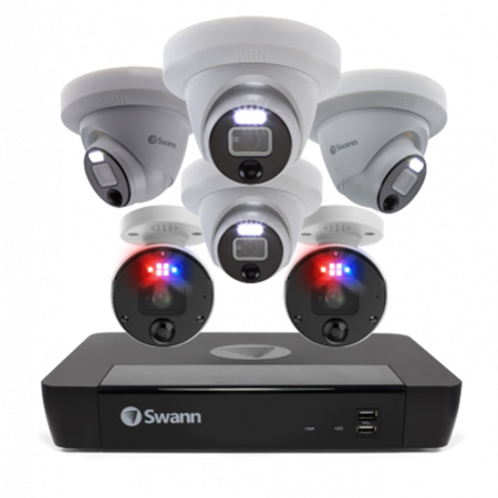 Swann 4K Ultra HD 8-Channel Pro Enforcer 2TB NVR Security System with