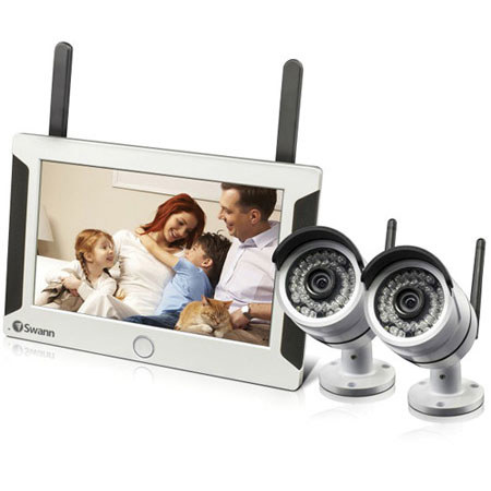 Swann NVW-470 All-in-One Secure Wi-Fi HD Monitoring System with 2x Camera