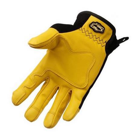 Setwear Pro Leather Gloves Small, Tan/Black