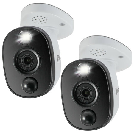 Swann 2 Pack 4K UHD Bullet Camera with Heat & Motion Sensor