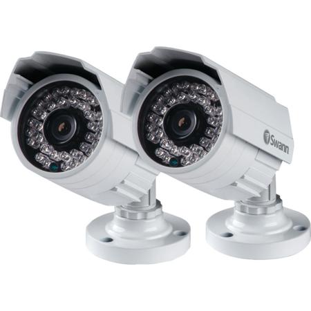 Swann PRO-642 Multi-Purpose Day/Night Security Cameras, 2 Pack