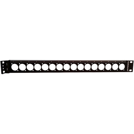 Switchcraft 1RU Empty Hinged QG Panel